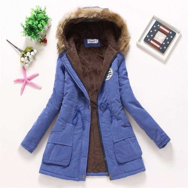 ailegogo parkas women winter coat thickening cotton jacket womens outwear for female 211011, Black
ailegogo parkas women winter coat thickening cotton jacket womens outwear for female 211011, Black