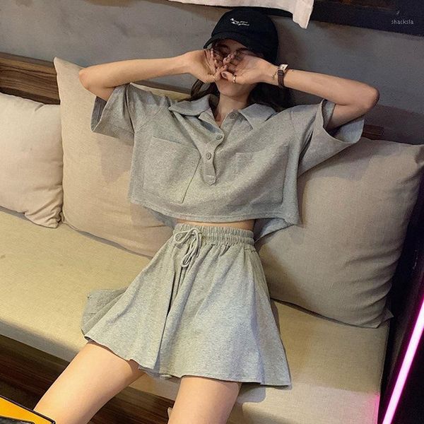 women's tracksuits summer sets women casual two pieces lapel shirt short sleeve high waist pants suit outfits tracksuit home wear, Gray
women's tracksuits summer sets women casual two pieces lapel shirt short sleeve high waist pants suit outfits tracksuit home wear, Gray