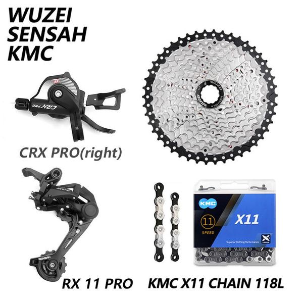 bike derailleurs sensah crx 1x11 m7000 mountain mtb bicycle 11-40/42/46/50t/52t flywheel kmc x11 chain gxp 104bcd crank sprocket
bike derailleurs sensah crx 1x11 m7000 mountain mtb bicycle 11-40/42/46/50t/52t flywheel kmc x11 chain gxp 104bcd crank sprocket