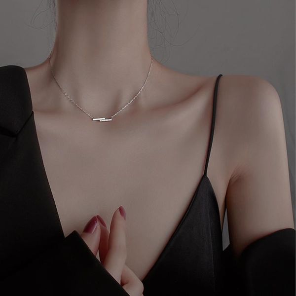 chains 925 sterling silver exquisite zircon geometry necklace female simple collar clavicle chain gift for girls jewelry
chains 925 sterling silver exquisite zircon geometry necklace female simple collar clavicle chain gift for girls jewelry