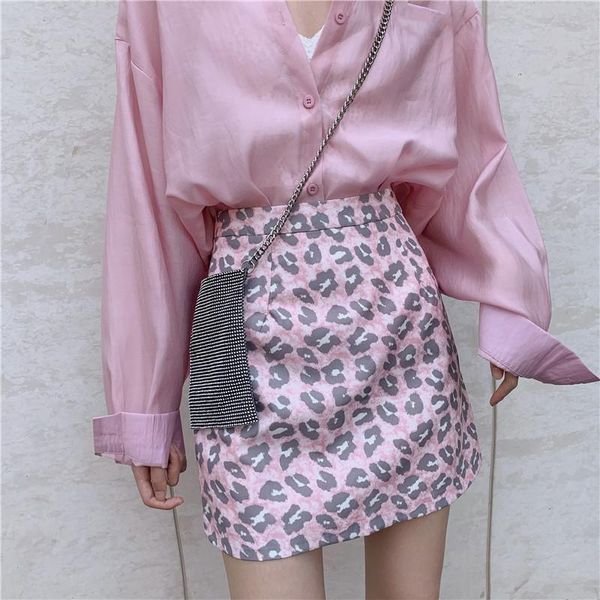 skirts houzhou pink leopard print mini women slim high waist a-line skirt summer harajuku streetwear elegant korean fashion, Black
skirts houzhou pink leopard print mini women slim high waist a-line skirt summer harajuku streetwear elegant korean fashion, Black