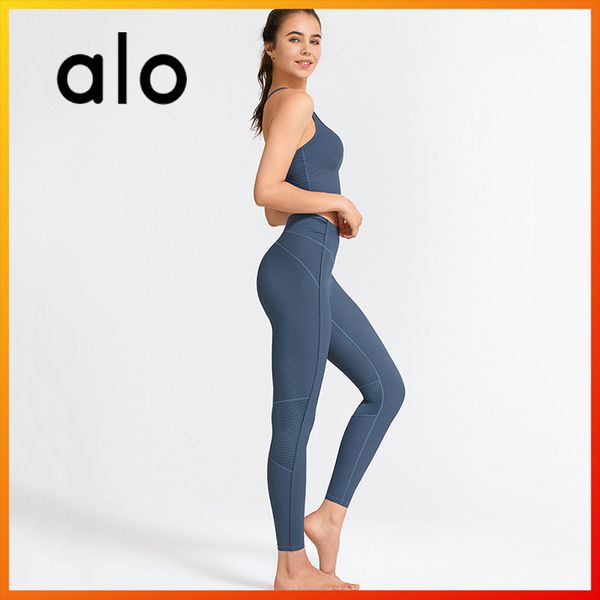 alo yoga leggings spandex women's pants high waist mesh stitching breathable fitness sportswear
alo yoga leggings spandex women's pants high waist mesh stitching breathable fitness sportswear
