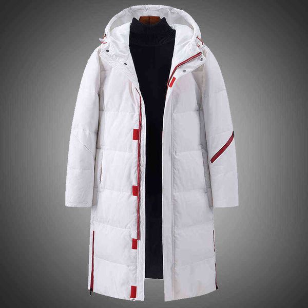 winter jacket men long parkas jacket men white down jacket outwear overcoat men hooded down coat 90% white duck down inside 210603, Black
winter jacket men long parkas jacket men white down jacket outwear overcoat men hooded down coat 90% white duck down inside 210603, Black