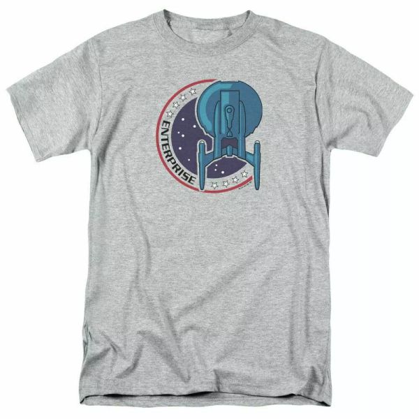 star trek enterprise patch t shirt licensed sci-fi tv classic tee new sport grey, White;black
star trek enterprise patch t shirt licensed sci-fi tv classic tee new sport grey, White;black