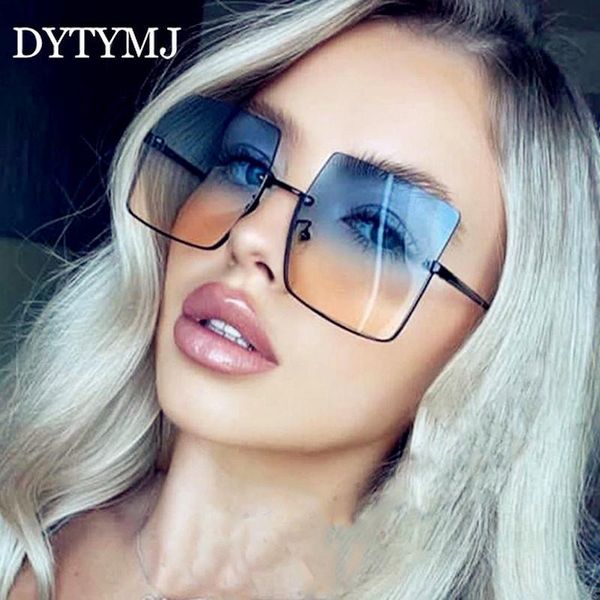 sunglasses dytymj rimless oversized women 2021 luxury square glasses for women/men retro eyeglasses metal gafas de sol, White;black
sunglasses dytymj rimless oversized women 2021 luxury square glasses for women/men retro eyeglasses metal gafas de sol, White;black