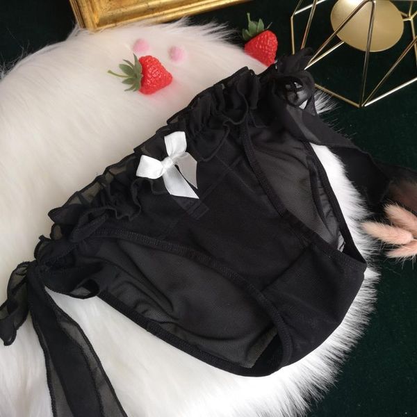 women's panties women school girls lace trim cute pleated sissy nightwear underwear sides lace-up briefs bowknot low waist underpants, Black;pink
women's panties women school girls lace trim cute pleated sissy nightwear underwear sides lace-up briefs bowknot low waist underpants, Black;pink