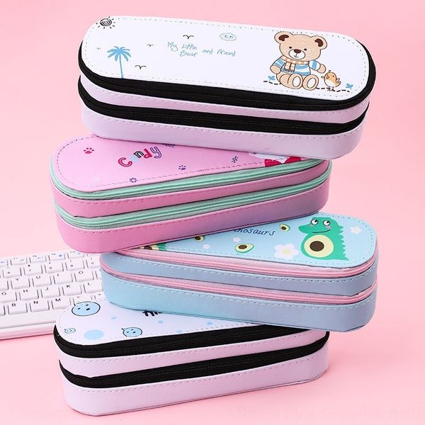 srgo pu double stationery stationery boxlayer korean version large capacity simple bags pencil case cartoon pencil case for men and women
srgo pu double stationery stationery boxlayer korean version large capacity simple bags pencil case cartoon pencil case for men and women