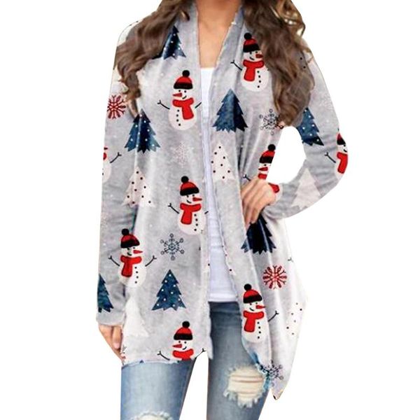 women's jackets womens christmas snowman printed jacket open front long sleeve loose thin cardigan casual baggy coat plus size, Black;brown
women's jackets womens christmas snowman printed jacket open front long sleeve loose thin cardigan casual baggy coat plus size, Black;brown