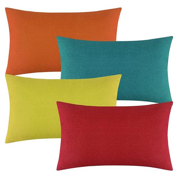 pillow case outdoor waterproof throw covers decorative garden cushion cases pillowcases for patio, couch, tent,12 x 20 inches
pillow case outdoor waterproof throw covers decorative garden cushion cases pillowcases for patio, couch, tent,12 x 20 inches