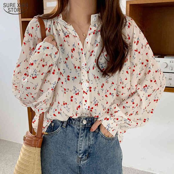 casual plus size loose chiffon blouse blusas autumn puff sleeve floral print women shirts cardigan ladies 10316 210415, White
casual plus size loose chiffon blouse blusas autumn puff sleeve floral print women shirts cardigan ladies 10316 210415, White