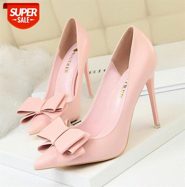 9511-18 korean fashion sweet high heels stiletto delicate and thin shallow mouth pointed bow single shoes #gk6f
9511-18 korean fashion sweet high heels stiletto delicate and thin shallow mouth pointed bow single shoes #gk6f
