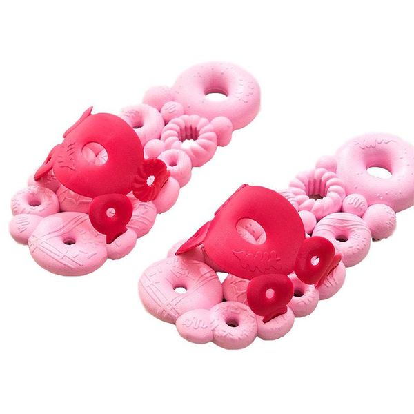 donuts couples men and women home indoor outdoor bathroom bathing non-slip soft bottom hollow quick-drying flat slippers, Black
donuts couples men and women home indoor outdoor bathroom bathing non-slip soft bottom hollow quick-drying flat slippers, Black