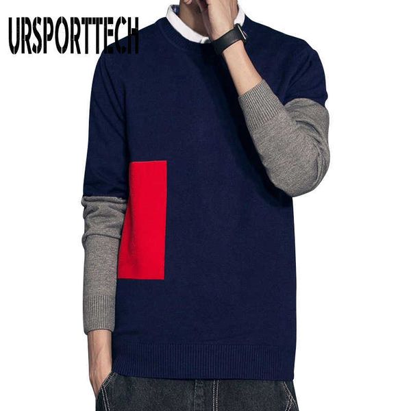 spring autumn fake two-piece sweater men korean style pullover trend bottoming shirt long sleeve knitted men's sweaters 210528, White;black
spring autumn fake two-piece sweater men korean style pullover trend bottoming shirt long sleeve knitted men's sweaters 210528, White;black