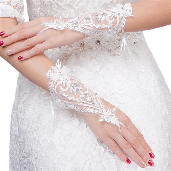bridal gloves white lace bride hollow out flower wedding women fingerless for dress accessories
bridal gloves white lace bride hollow out flower wedding women fingerless for dress accessories