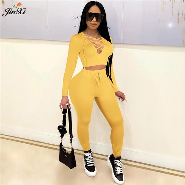 women's two piece pants jinxi s-xxl 2021 autumn/spring women solid 2-piece long set lace up short hoodies pencil pant soft casual daily, White
women's two piece pants jinxi s-xxl 2021 autumn/spring women solid 2-piece long set lace up short hoodies pencil pant soft casual daily, White