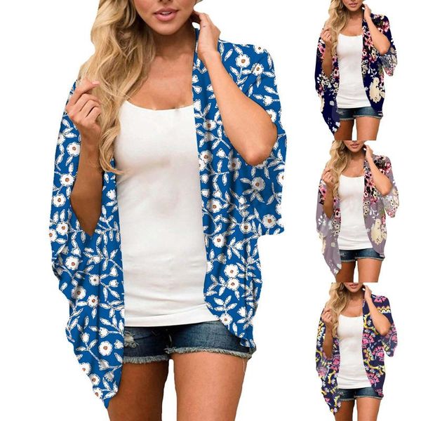 women's blouses & shirts fashion women blouse middle sleeve print chiffon cardigan beach loose easy boho bohemia cover up sun protecti, White
women's blouses & shirts fashion women blouse middle sleeve print chiffon cardigan beach loose easy boho bohemia cover up sun protecti, White