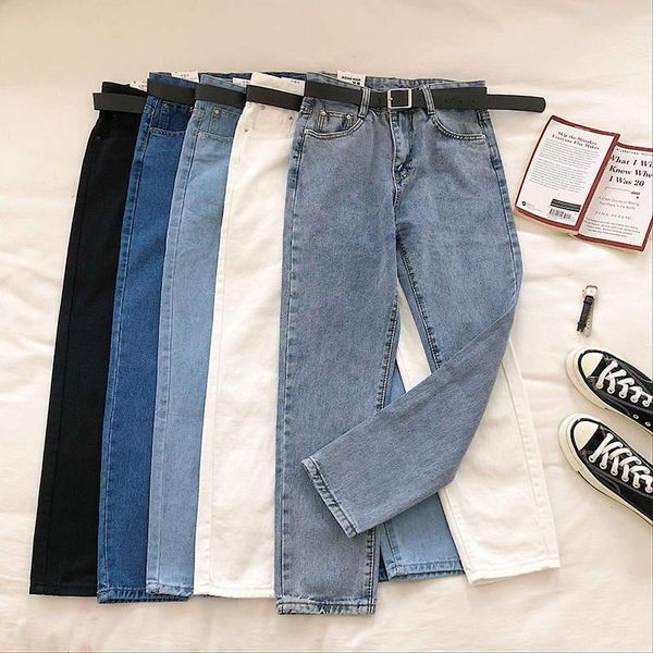 women's jeans 5 colors mom woman high wais plus size denim pants boyfriend for women washed 2021 fashion casual harem c7517, Blue
women's jeans 5 colors mom woman high wais plus size denim pants boyfriend for women washed 2021 fashion casual harem c7517, Blue