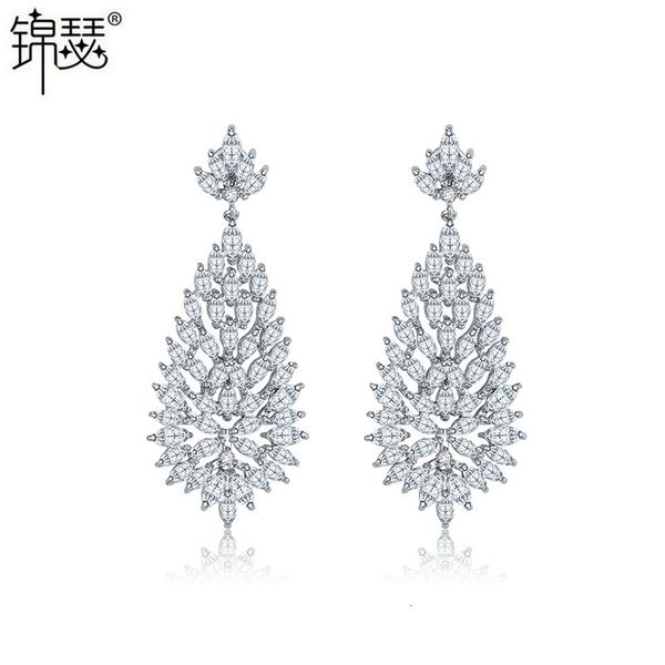 jewelry charm stud aaa zircon long earrings fashion bridal dinner gift, Golden
jewelry charm stud aaa zircon long earrings fashion bridal dinner gift, Golden