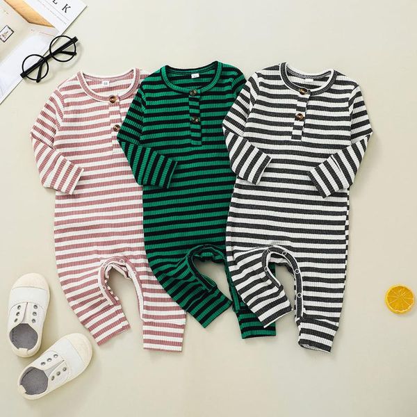 jumpsuits baby romper, long sleeve round neck crotch button stripes print loose fall jumpsuit for boy girl, Blue
jumpsuits baby romper, long sleeve round neck crotch button stripes print loose fall jumpsuit for boy girl, Blue