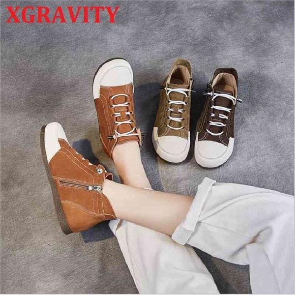 xgravity s140 autumn winter light comfortable women's short boots cow genuine leather fashion ladies shoes female boots 210429, Black
xgravity s140 autumn winter light comfortable women's short boots cow genuine leather fashion ladies shoes female boots 210429, Black
