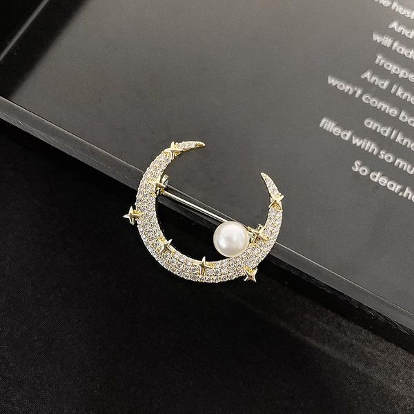 pins, brooches 2021 arrivals fashion jewelry moon shape brooch pins crystals imitation pearl flower wedding accessories, Gray
pins, brooches 2021 arrivals fashion jewelry moon shape brooch pins crystals imitation pearl flower wedding accessories, Gray