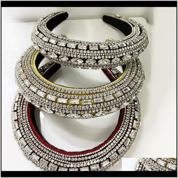 clips & barrettes hair jewelry drop delivery 2021 luxury retro sparkly padded rhinestones all-match headbands full crystal limited edition h, Golden;silver
clips & barrettes hair jewelry drop delivery 2021 luxury retro sparkly padded rhinestones all-match headbands full crystal limited edition h, Golden;silver
