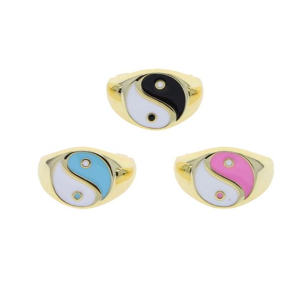 cluster rings gold color dome ring open adjusted geometric round face black blue pink enamel finger, Golden;silver
cluster rings gold color dome ring open adjusted geometric round face black blue pink enamel finger, Golden;silver