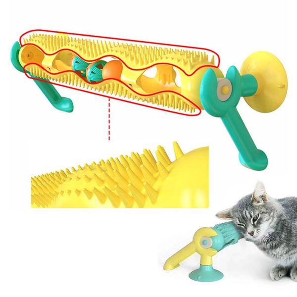 cat toys tunnel turntable ball toy with pet hair removal brush bell comb massager self groomer set for and dog 
cat toys tunnel turntable ball toy with pet hair removal brush bell comb massager self groomer set for and dog