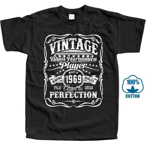 men's t-shirts vintage blues harmonica player made in 1958 t shirt mens 100% cotton short sleeve print cool funny men high quality, White;black
men's t-shirts vintage blues harmonica player made in 1958 t shirt mens 100% cotton short sleeve print cool funny men high quality, White;black