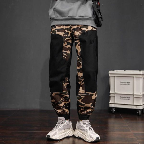 brand pant master designs fashionable and generous printing color-block overalls, Black
brand pant master designs fashionable and generous printing color-block overalls, Black