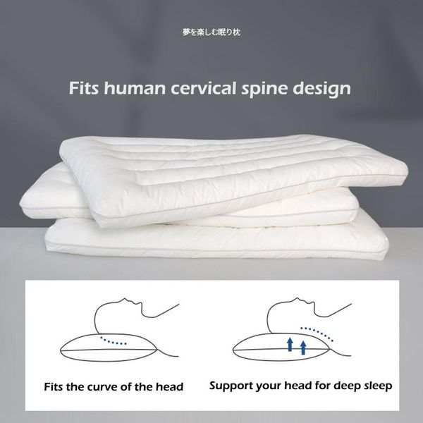 pillow bedding cotton 100% polyester fiber orthopedic neck el memory health cervical size in 48*74cm
pillow bedding cotton 100% polyester fiber orthopedic neck el memory health cervical size in 48*74cm