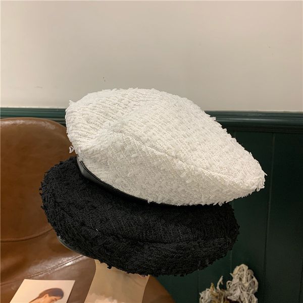 new spring and autumn beret children's coarse check three dimensional leather edge celebrity little fragrance designer bud hat, Blue;gray
new spring and autumn beret children's coarse check three dimensional leather edge celebrity little fragrance designer bud hat, Blue;gray