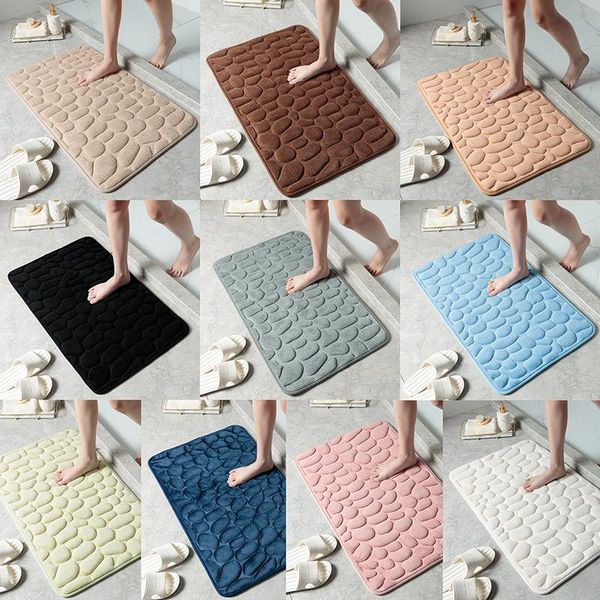 bath mats 1 pc 40*60cm cobblestone embossed bathroom mat non-slip carpets memory foam pad clean feet keep the floor
bath mats 1 pc 40*60cm cobblestone embossed bathroom mat non-slip carpets memory foam pad clean feet keep the floor