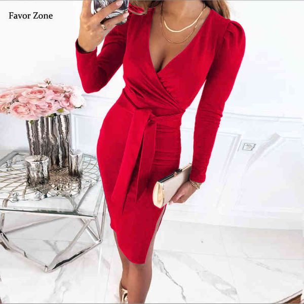 solid color elegant office lady dresses for women autumn winter long sleeve midi dress v-neck bodycon evening party dresss y1204, Black;gray
solid color elegant office lady dresses for women autumn winter long sleeve midi dress v-neck bodycon evening party dresss y1204, Black;gray