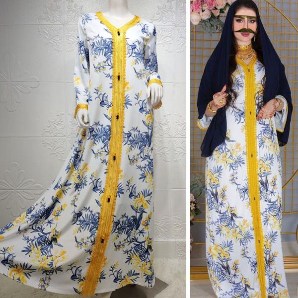 ethnic clothing muslim women floral printed long dress arabic abaya islamic ramadan maxi robe gown moroccan dubai kaftan fashion, Red
ethnic clothing muslim women floral printed long dress arabic abaya islamic ramadan maxi robe gown moroccan dubai kaftan fashion, Red