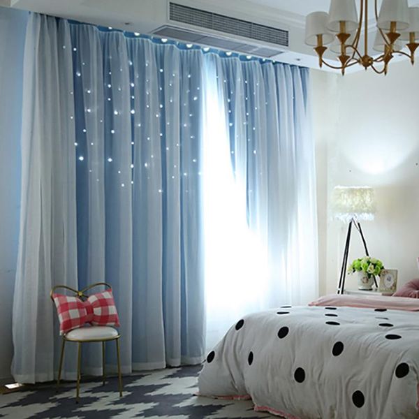 blue princess curtains starry sky sheer double-deck tulle window treatment voile drape valance cortinas de dormitorio curtain & drapes
blue princess curtains starry sky sheer double-deck tulle window treatment voile drape valance cortinas de dormitorio curtain & drapes