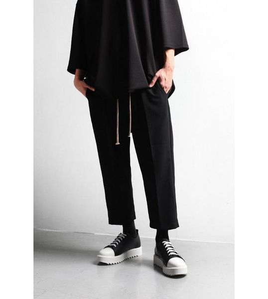 casual pants men's autumn korean fashion sagging straight thin loose wide leg, Black
casual pants men's autumn korean fashion sagging straight thin loose wide leg, Black