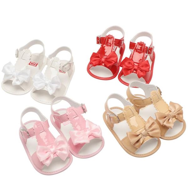 0-12m born baby girls bow sandals anti-slip princess soft sole shoes first walkers infant toddler kids summer, Black;red
0-12m born baby girls bow sandals anti-slip princess soft sole shoes first walkers infant toddler kids summer, Black;red