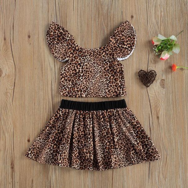 clothing sets kids girls fashion 2-piece outfit set sleeve leopard +skirt for children, White
clothing sets kids girls fashion 2-piece outfit set sleeve leopard +skirt for children, White
