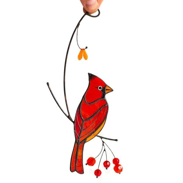 decorative objects & figurines cardinal bird stained glass ornament epoxy craft home window decoration hanging hfing
decorative objects & figurines cardinal bird stained glass ornament epoxy craft home window decoration hanging hfing