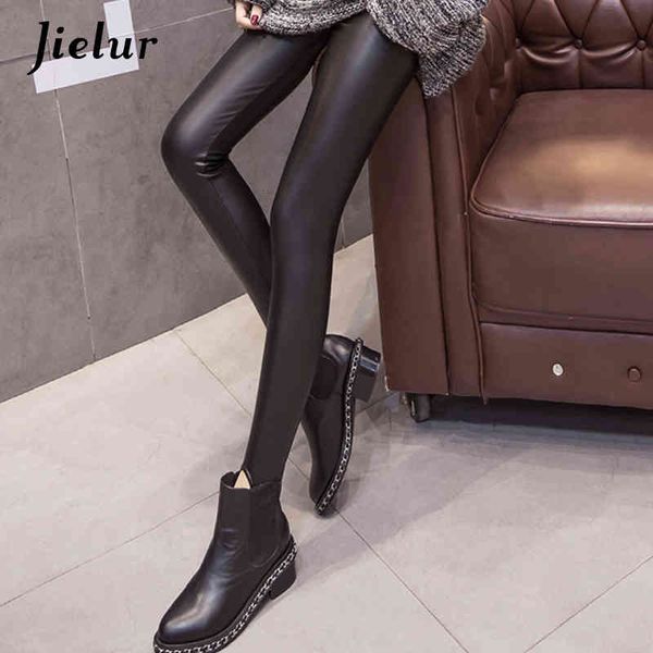 women's leggings jielur fall winter warm fleece stirrup women chic black pu leather leggins elegant lady s-3xl bubble butt pants female
women's leggings jielur fall winter warm fleece stirrup women chic black pu leather leggins elegant lady s-3xl bubble butt pants female