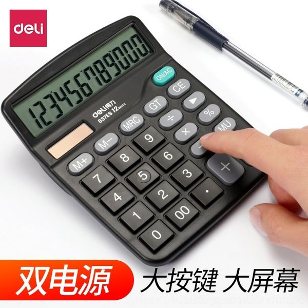 is8a deli stationery office calculators desk837es 12 bit large screen solar computer deli stationery office desk837es 12 bit calcul
is8a deli stationery office calculators desk837es 12 bit large screen solar computer deli stationery office desk837es 12 bit calcul