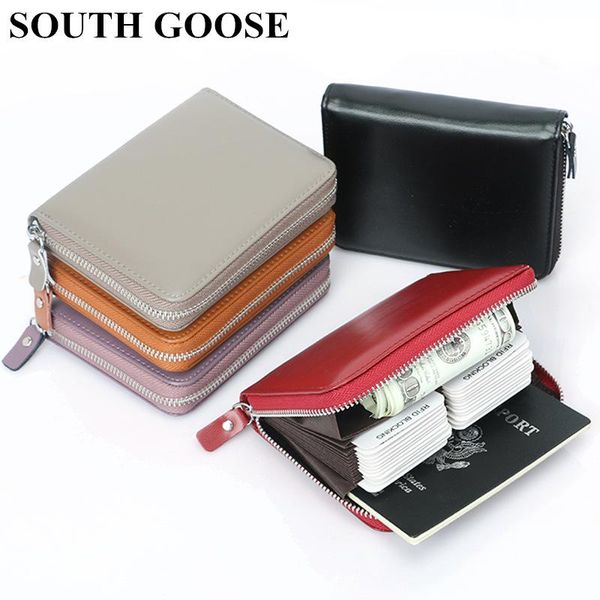 card holders fashion genuine leather holder large capacity organizer case men business cards women coin purses, Brown;gray
card holders fashion genuine leather holder large capacity organizer case men business cards women coin purses, Brown;gray