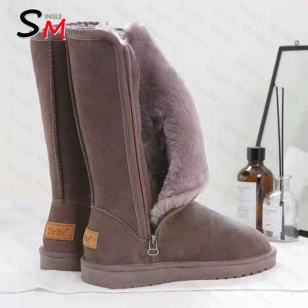 boots snow knee-high fur soft warm non-slip short plush lady winter platform cozy luxury zipper chaussures femme, Black
boots snow knee-high fur soft warm non-slip short plush lady winter platform cozy luxury zipper chaussures femme, Black