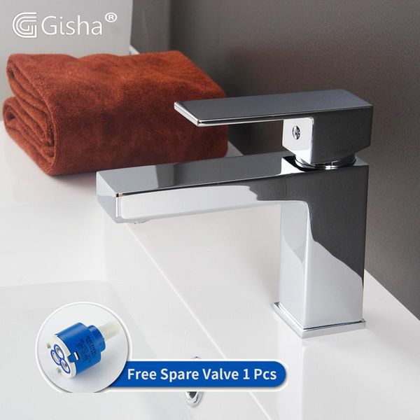 bathroom sink faucets gisha basin faucet tap brass & cold water mixer deck mounted 2g1109
bathroom sink faucets gisha basin faucet tap brass & cold water mixer deck mounted 2g1109