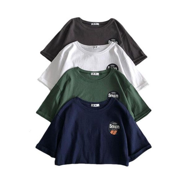 women's t-shirt vintage sense of short-sleeved female round neck net red korean version loose student harajuku port flavor super fire, White
women's t-shirt vintage sense of short-sleeved female round neck net red korean version loose student harajuku port flavor super fire, White
