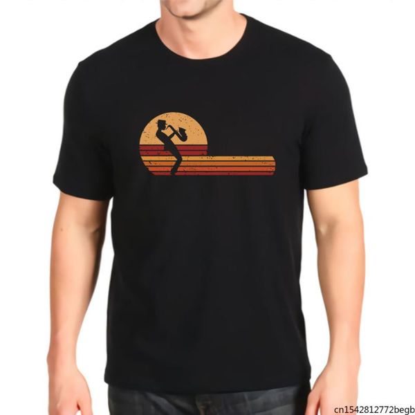 men's t-shirts saxophone retro style for saxophonist musician vintage t shirt, White;black
men's t-shirts saxophone retro style for saxophonist musician vintage t shirt, White;black