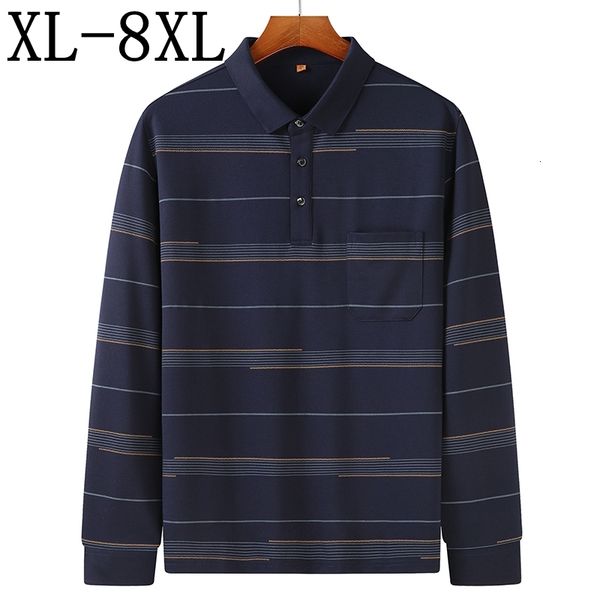 men's polos loose stripe shirt, large with pocket, casual, 8xl, 7xl, 6xl, 2021, White;black
men's polos loose stripe shirt, large with pocket, casual, 8xl, 7xl, 6xl, 2021, White;black