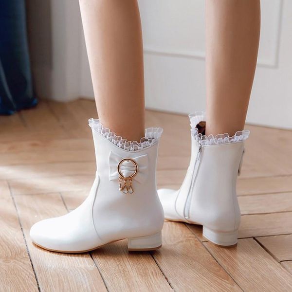 boots pxelena lolita sweet princess girls ankle white black bowtie crystal ruffles square low heels short women wedding 
boots pxelena lolita sweet princess girls ankle white black bowtie crystal ruffles square low heels short women wedding
