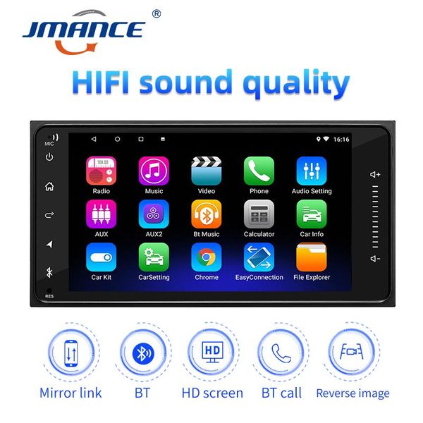 car video jmance 7 inch 2 din radio dvd mp5 android 9.1 player navigation driving recorder hd
car video jmance 7 inch 2 din radio dvd mp5 android 9.1 player navigation driving recorder hd
